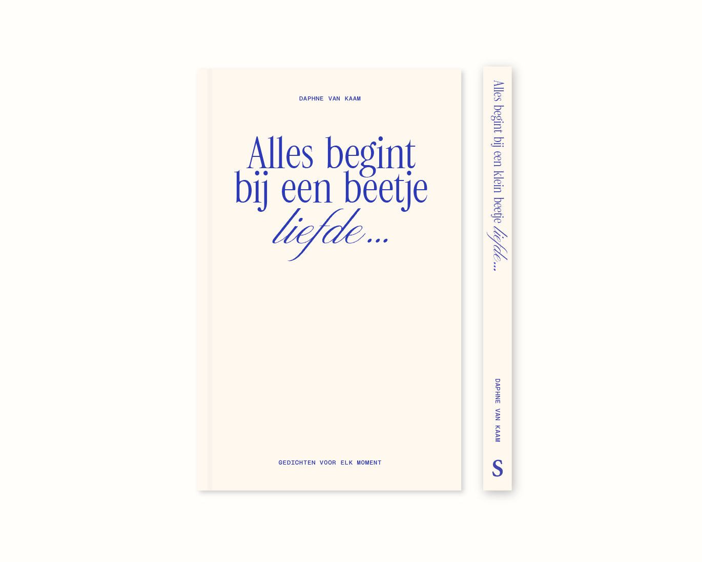 Poëziebundel 'Alles begint bij een beetje liefde' Verzending vanaf 4 februari 2026