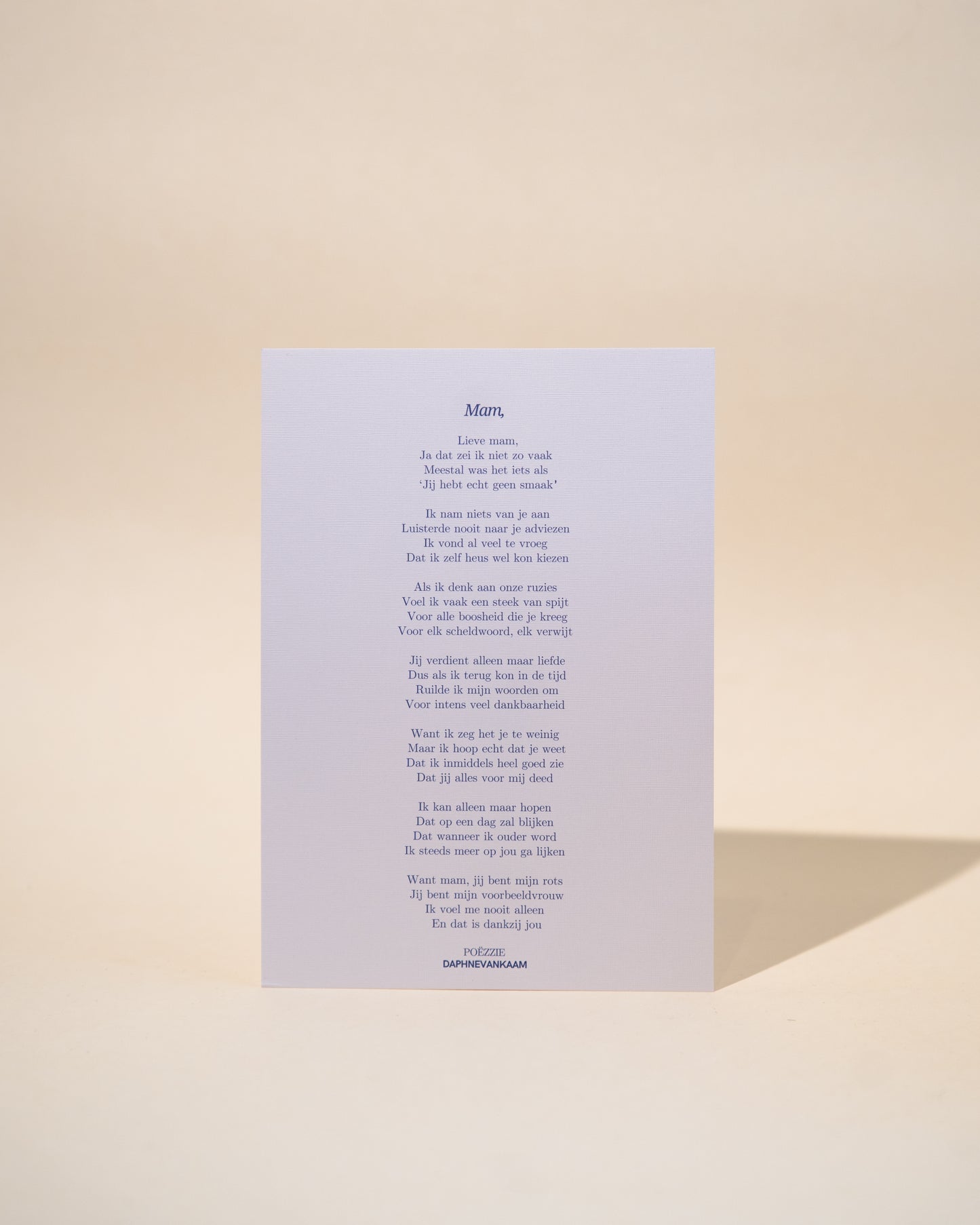 Kaartje 'Mama' Poëzie