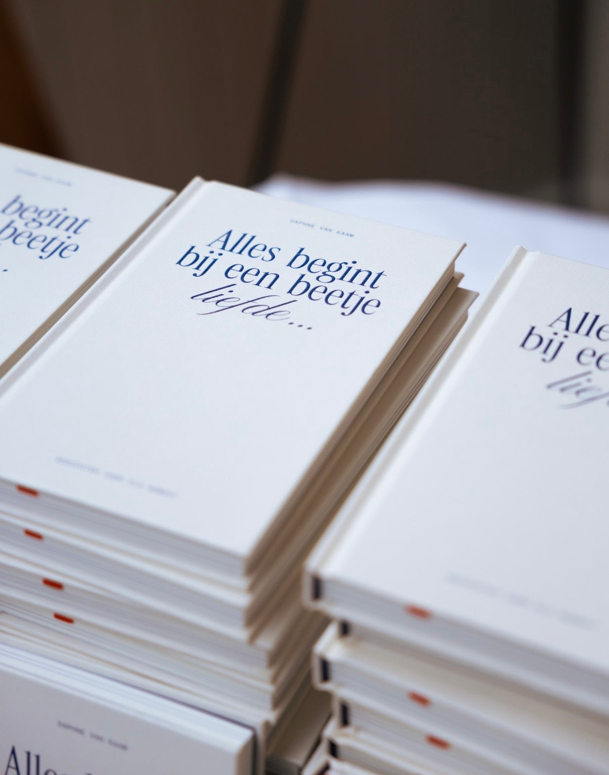 Poëziebundel 'Alles begint bij een beetje liefde'